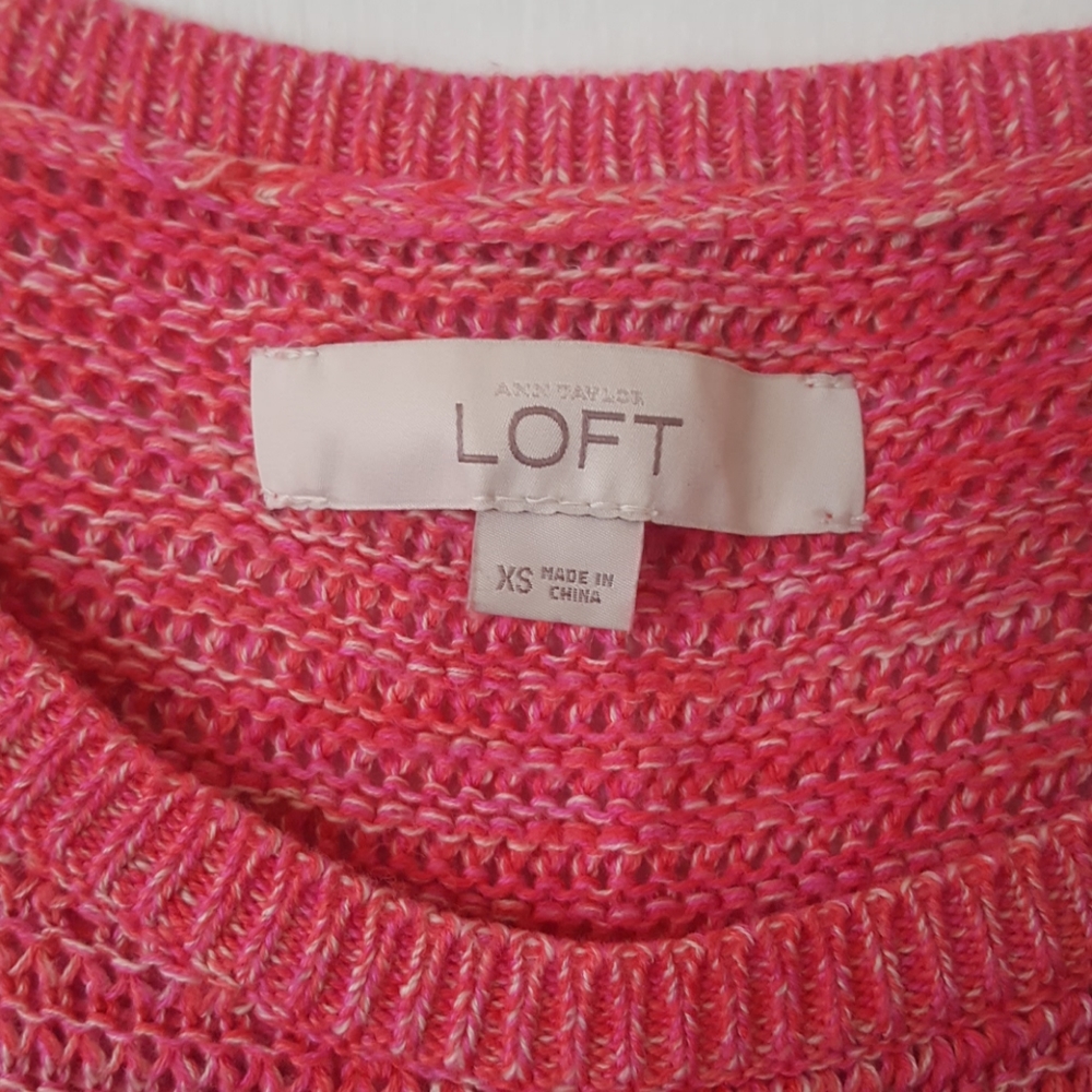LOFT Pink Sweater - Picture 2 of 4